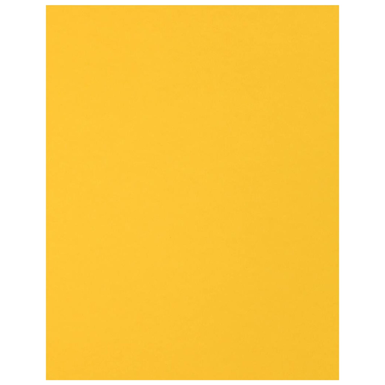 Accent Design Paper Accents   Smooth Cardstock 8.5" x 11" Canary Yellow, 65lb colored cardstock paper for card making, scrapbooking, printing, quilling and crafts, 25 piece pack